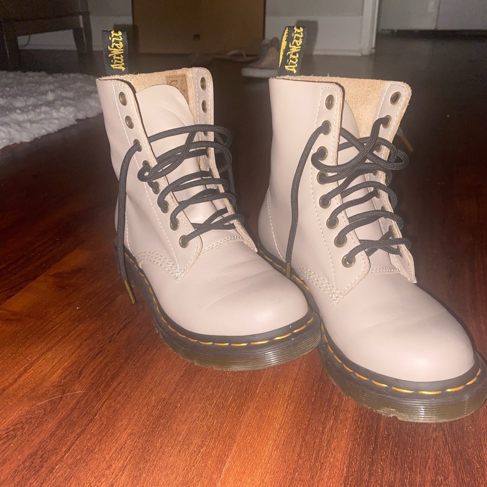 Light pink Dr. Martens